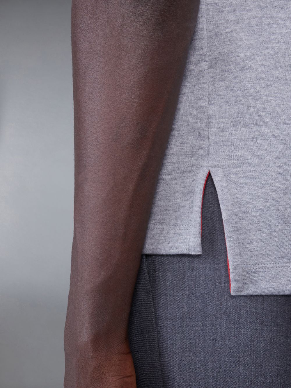 Thom Browne Oversized Short Sleeve Pocket T-shirts Herren Grau | TLP91O93873