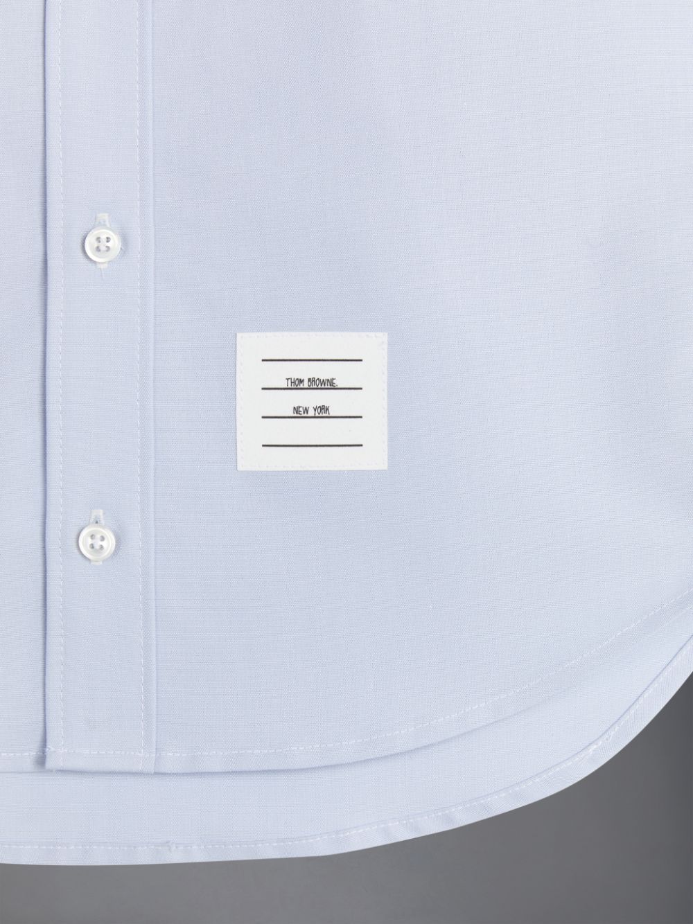 Thom Browne Oxford 4-Bar Hemd Mädchen Blau | MPR97T70144