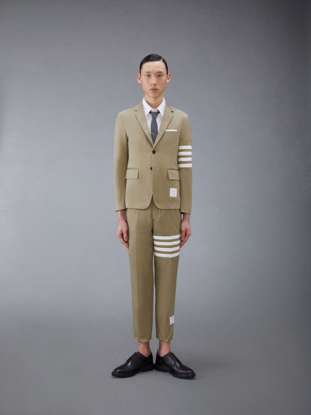 Thom Browne Oxford 4-Bar Short Sleeve Hemd Herren Weiß | HEI20A74190