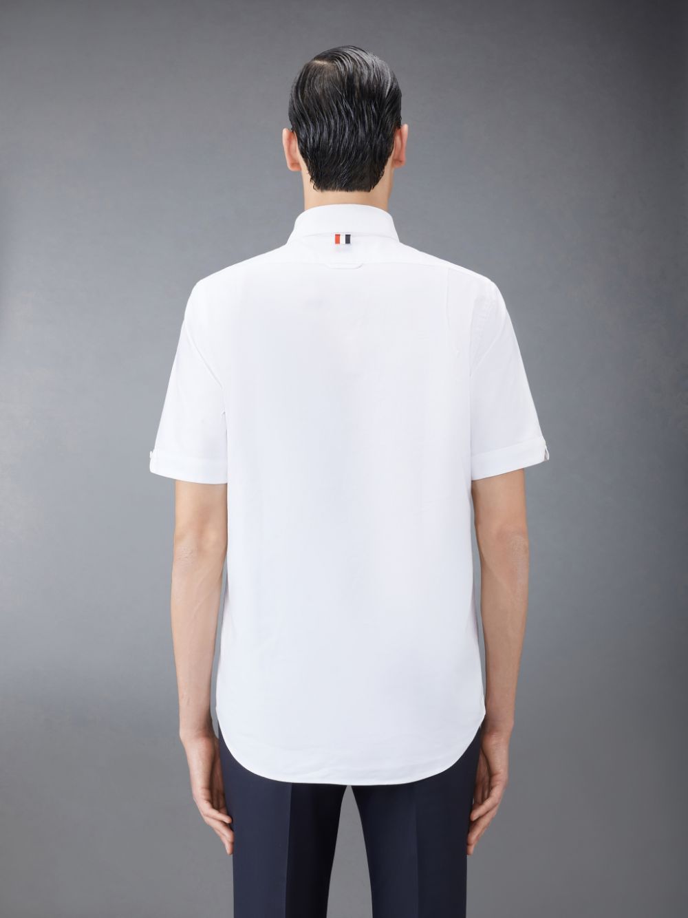 Thom Browne Oxford Short Sleeve Hemd Herren Weiß | RFF22E63423