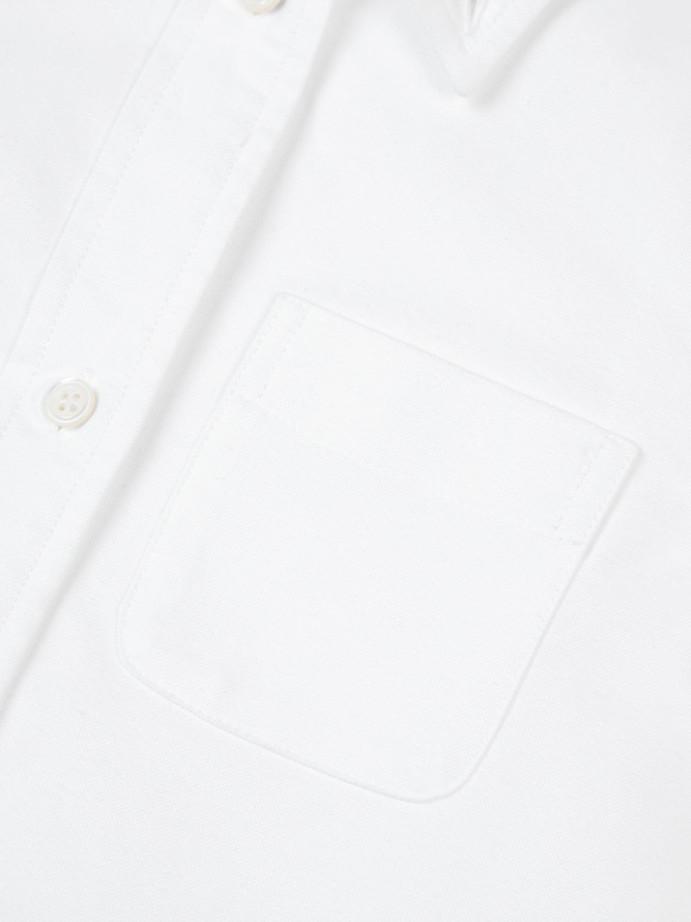Thom Browne Oxford Thigh Length Grosgrain Amrband Shirt Kleid Mädchen Weiß | OTG69U67937