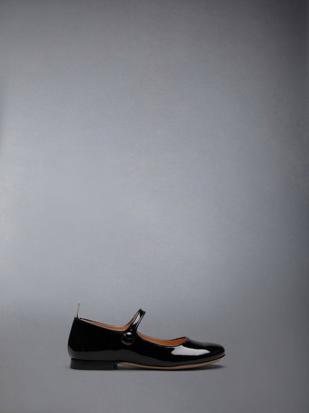 Thom Browne Patent John Ballerinas Mädchen Schwarz | FQT56B98796