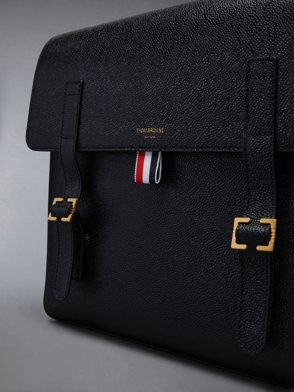 Thom Browne Pebble Grain Book Rucksäcke Herren Schwarz | APX21I57163