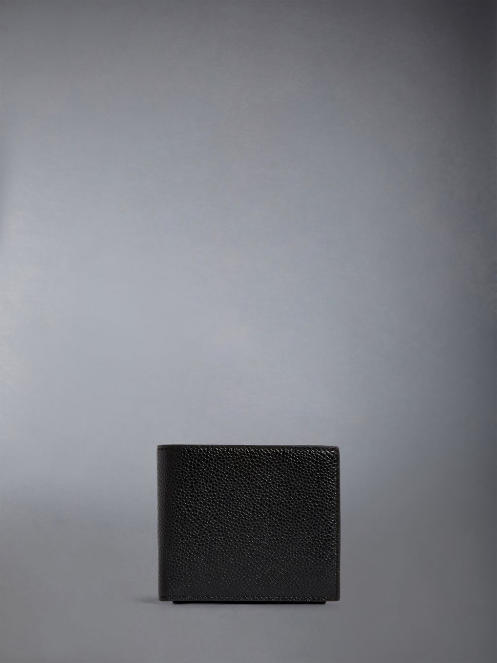 Thom Browne Pebble Grain Coin Purse Bifold Geldbörse Herren Schwarz | UDE85V66091