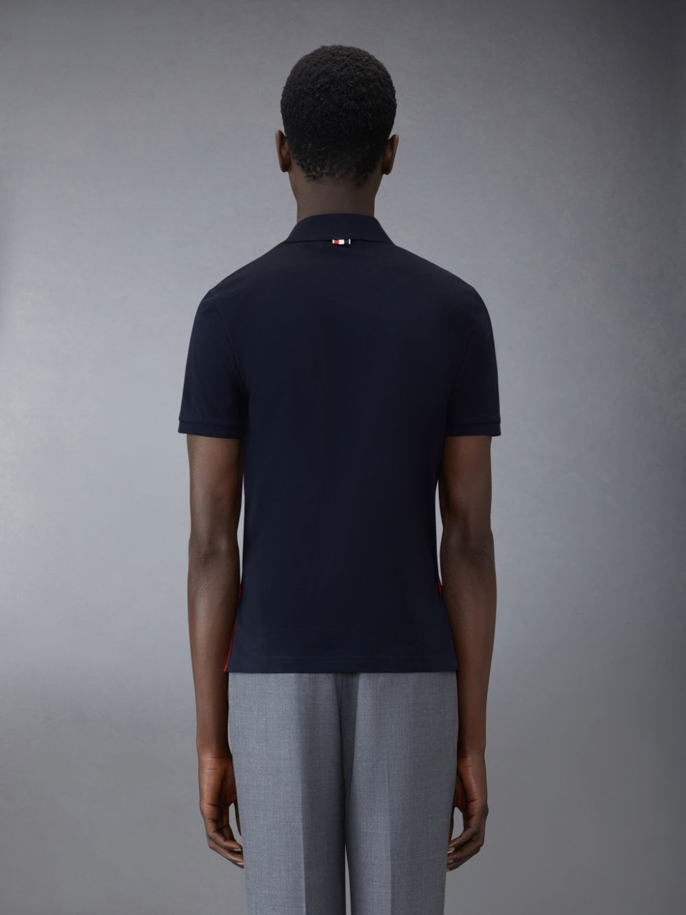 Thom Browne Pique Pocket Poloshirt Herren Blau | SLZ95M97694