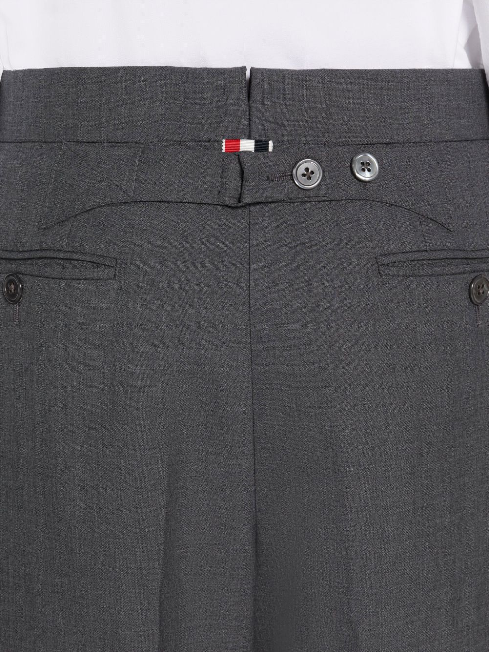 Thom Browne Plain Weave 4-Bar Classic Backstrap Hose Damen Grau | DWK34G80681