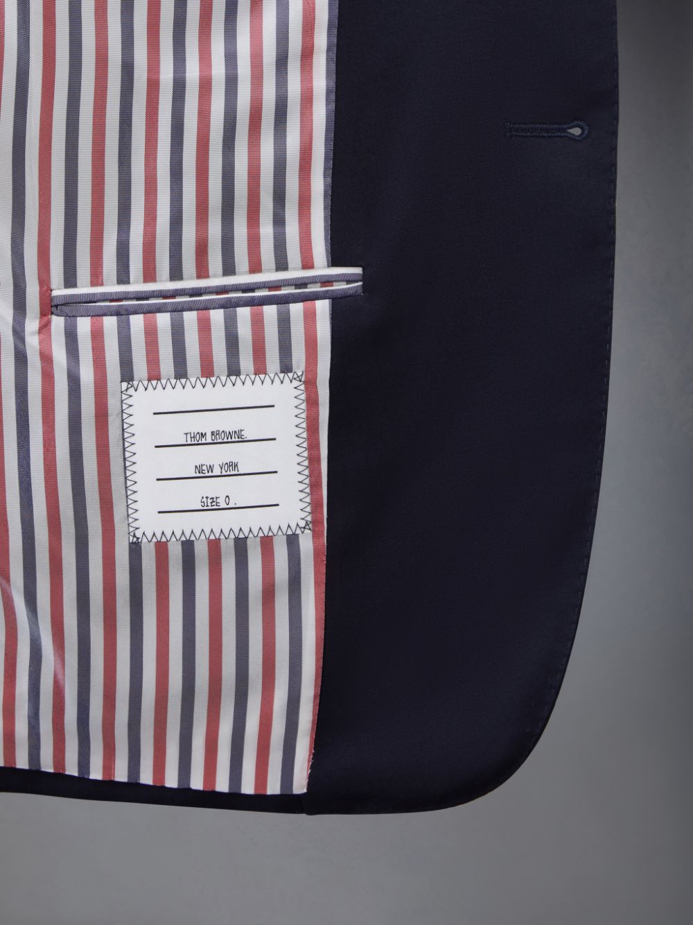 Thom Browne Plain Weave 4-Bar High Armhole Sport Mäntel Herren Blau | RMN60Y80954