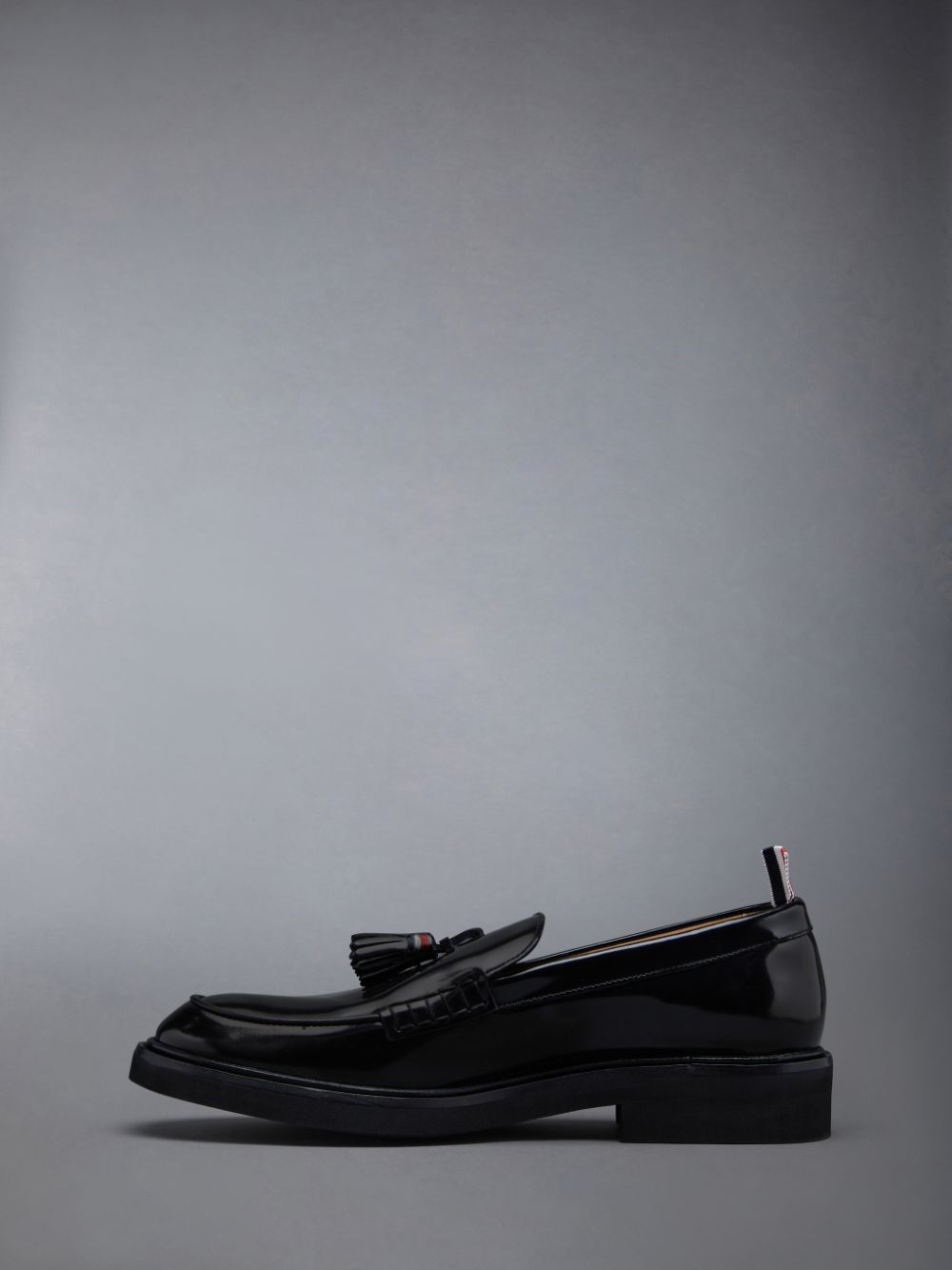 Thom Browne Polished Calf Tassel Halbschuhe Damen Schwarz | WML89T58070