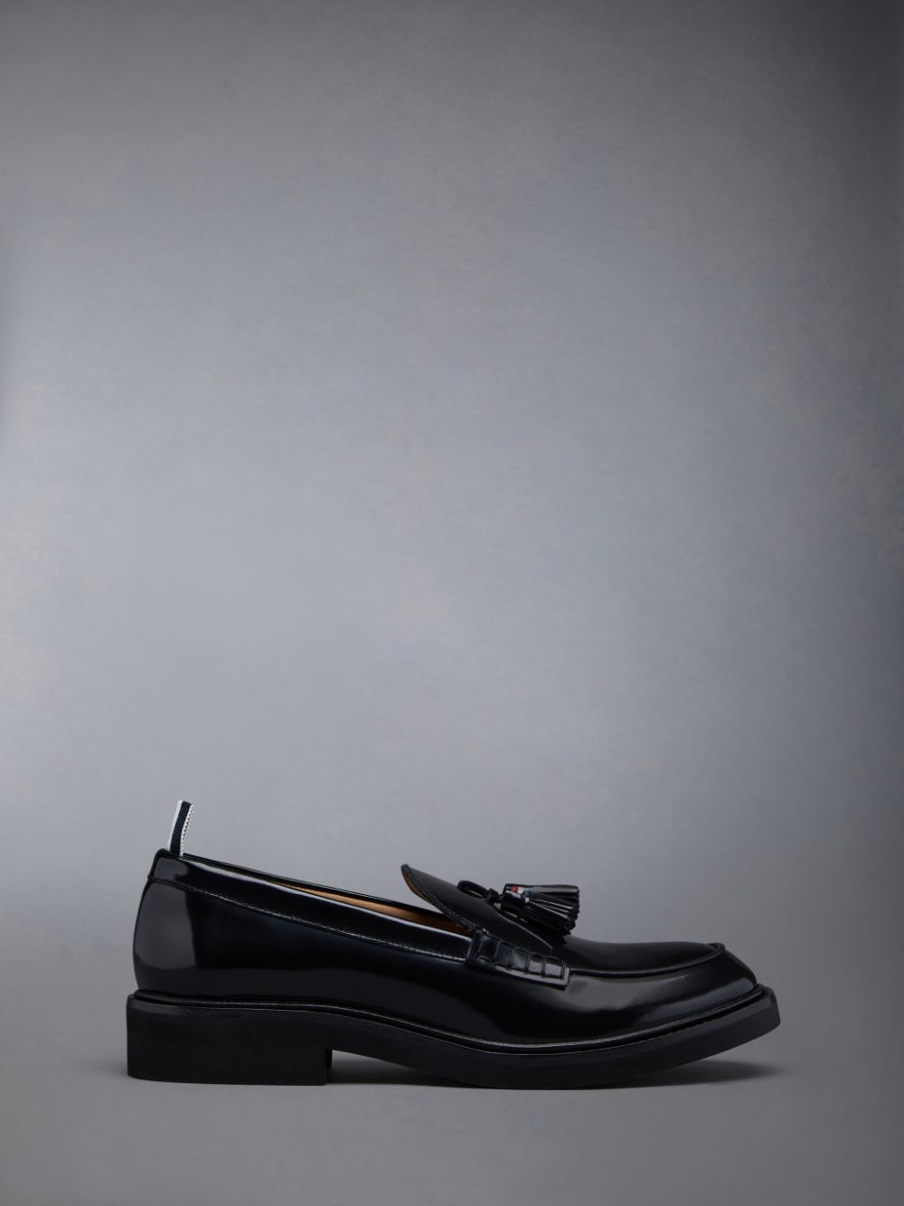 Thom Browne Polished Calf Tassel Halbschuhe Damen Schwarz | WML89T58070