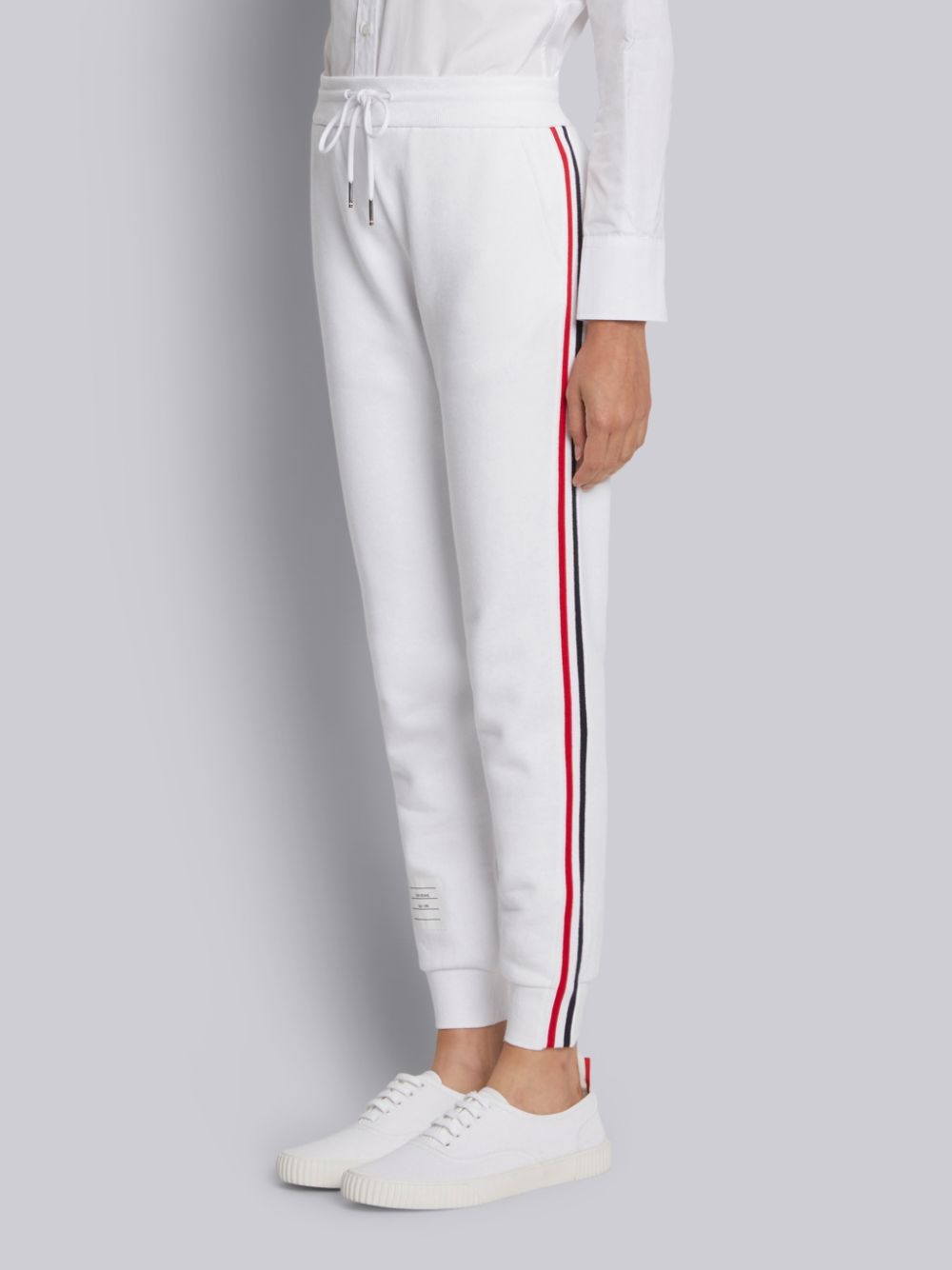 Thom Browne RWB-stripe track Hose Damen Weiß | XJC85H26980