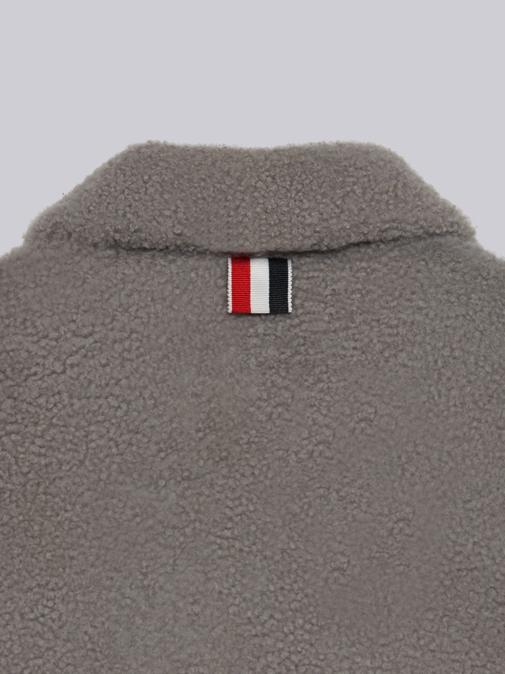 Thom Browne Shearling 4-Bar Patch Pocket Button Jacken Jungen Grau | YDL21Q95869