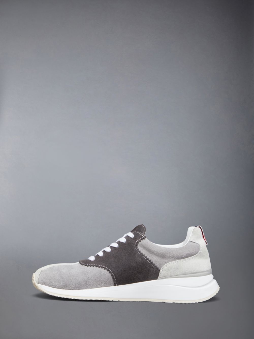 Thom Browne Suede Sprinter Sneakers Damen Grau | YPT74H67145