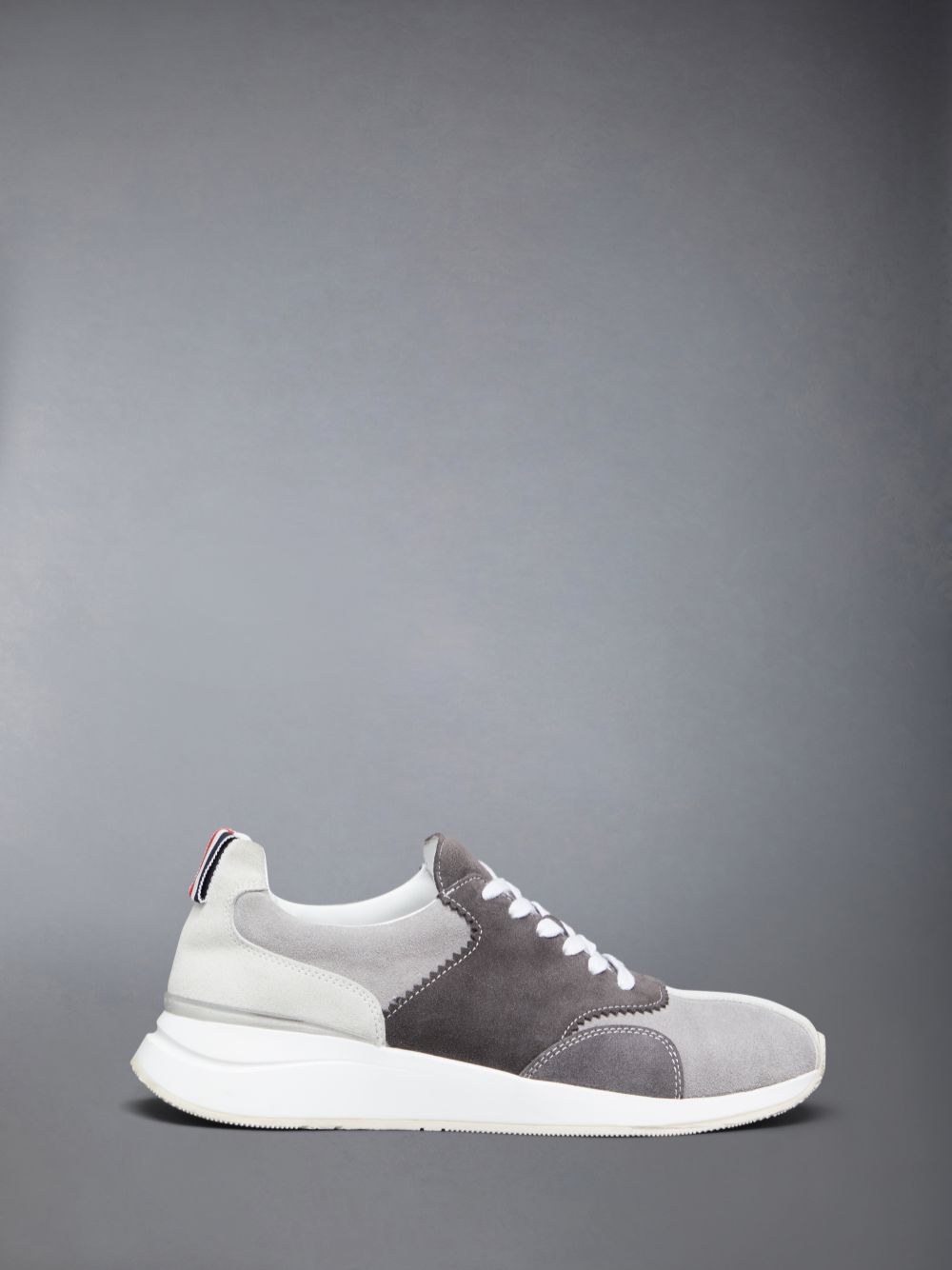 Thom Browne Suede Sprinter Sneakers Damen Grau | YPT74H67145