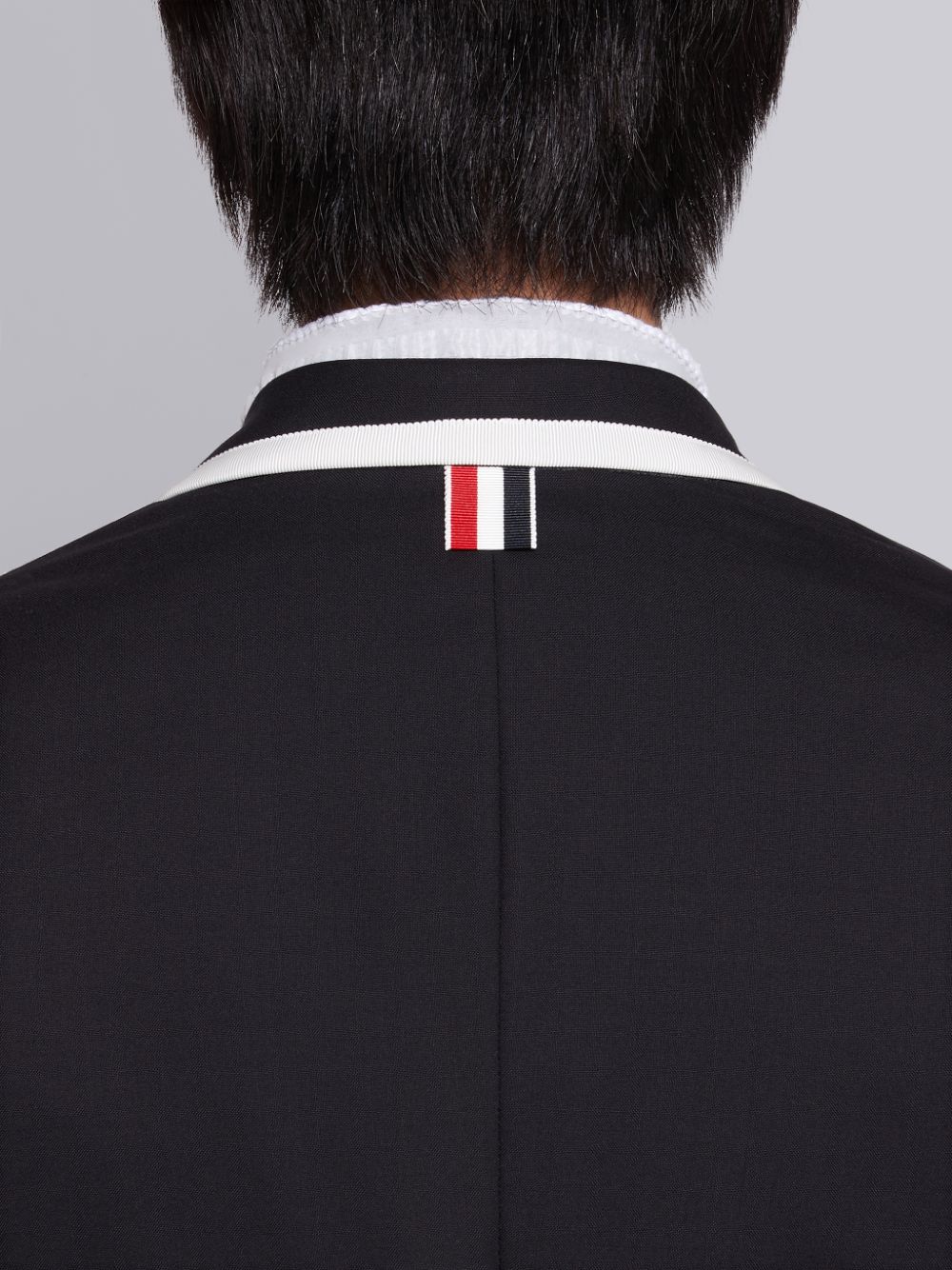 Thom Browne Super 120s Plain Weave Wide Lapel Jacken Damen Schwarz | IWE20T75893