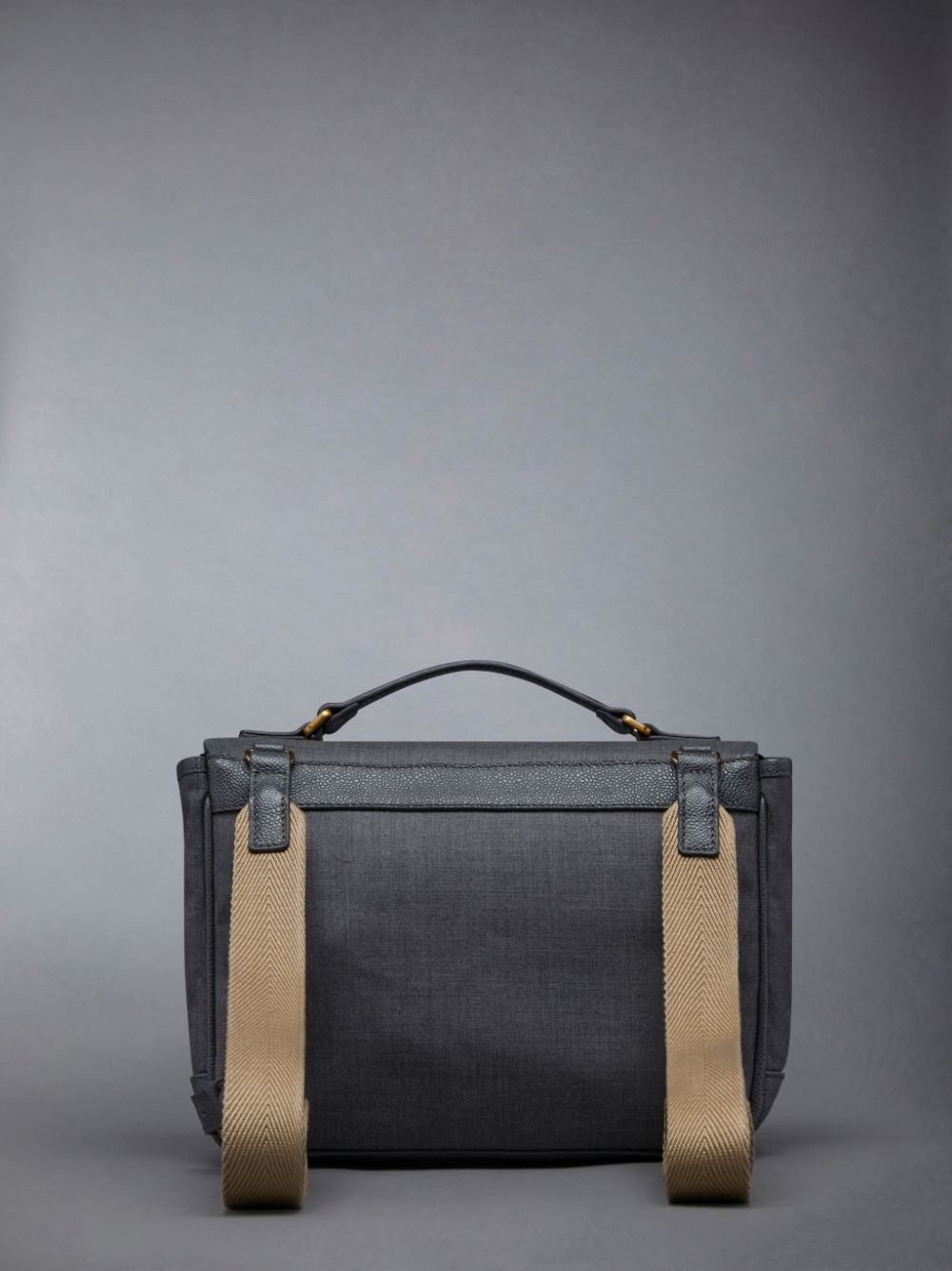 Thom Browne Super 120's Twill School Rucksäcke Herren Grau | NRN34A74241