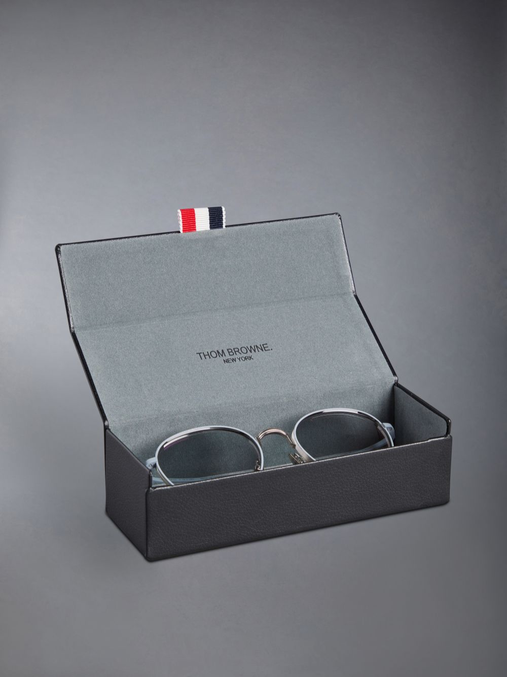 Thom Browne Titanium Round Sonnenbrille Damen Silber | JNE98Y91246
