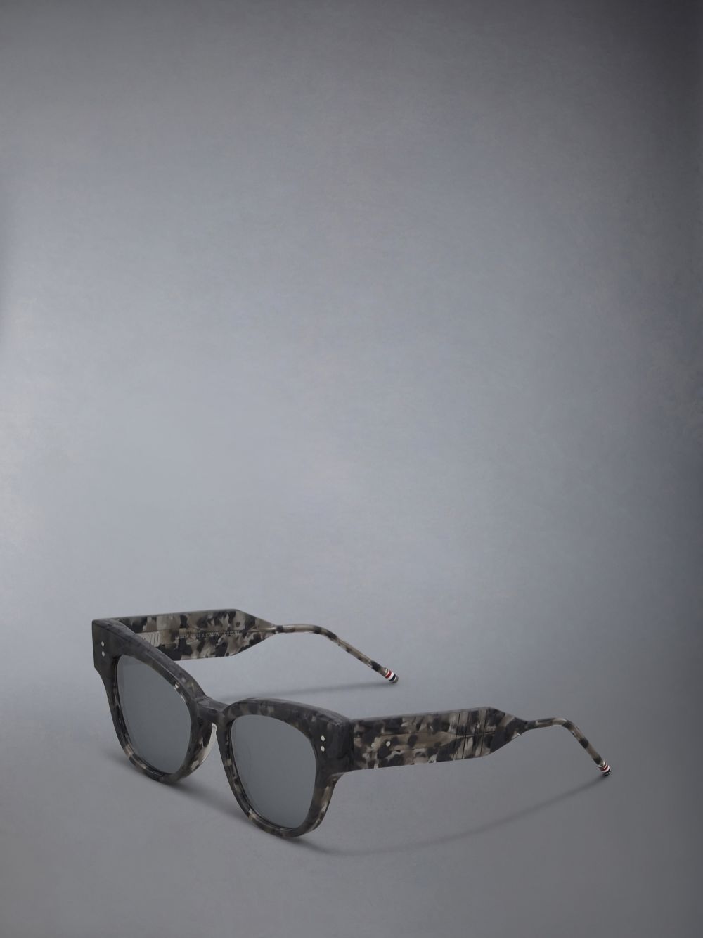Thom Browne Tortoise Acetate Cateye Sonnenbrille Damen Grau | CGG57S38997
