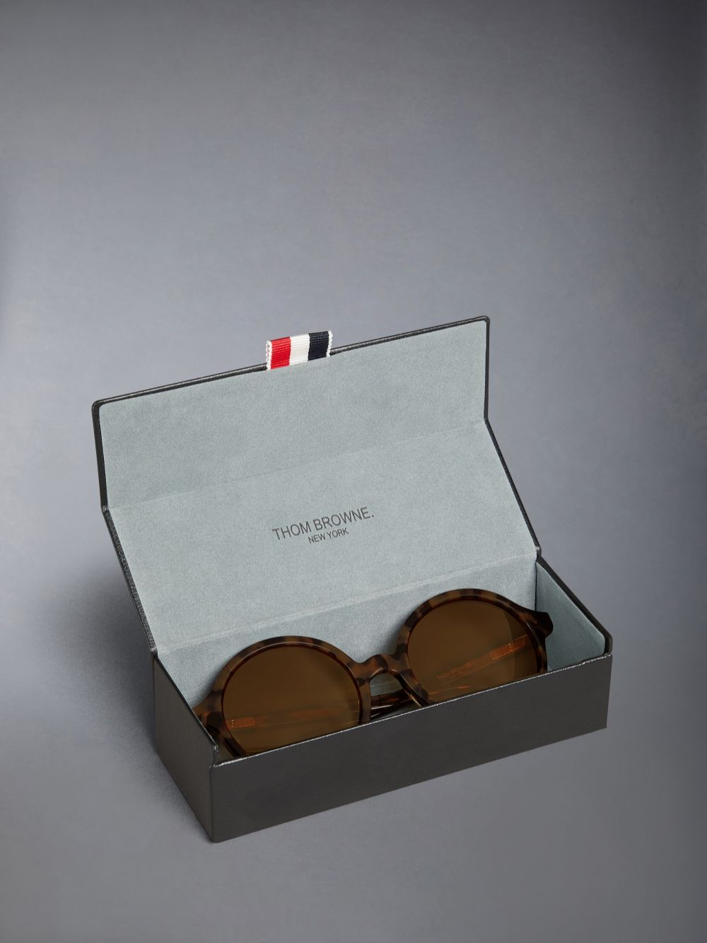 Thom Browne Tortoise Acetate Round Sonnenbrille Damen Braun | IEP15E26165
