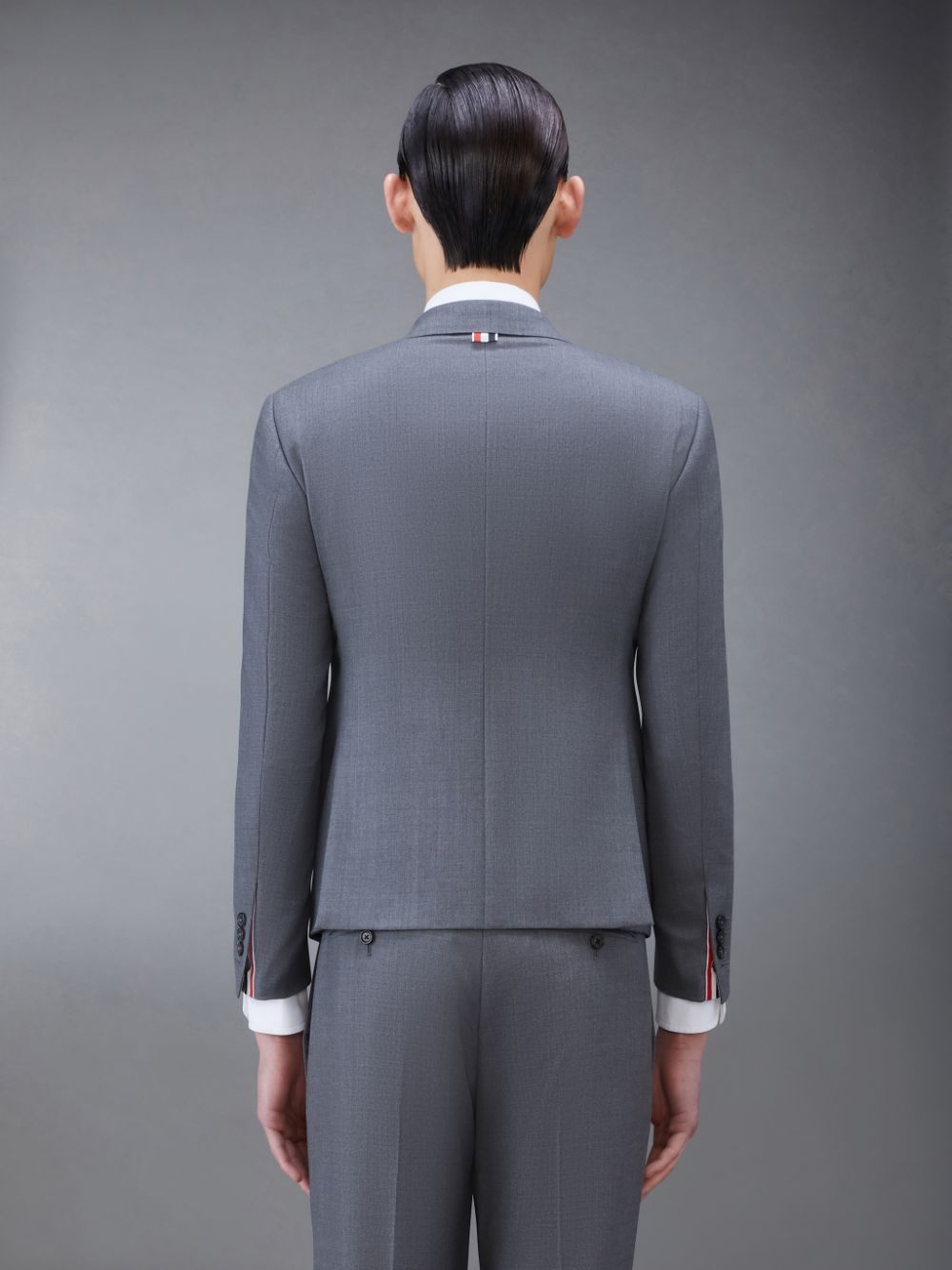 Thom Browne Twill High Armhole Sport Mäntel Herren Grau | TJD49N39414