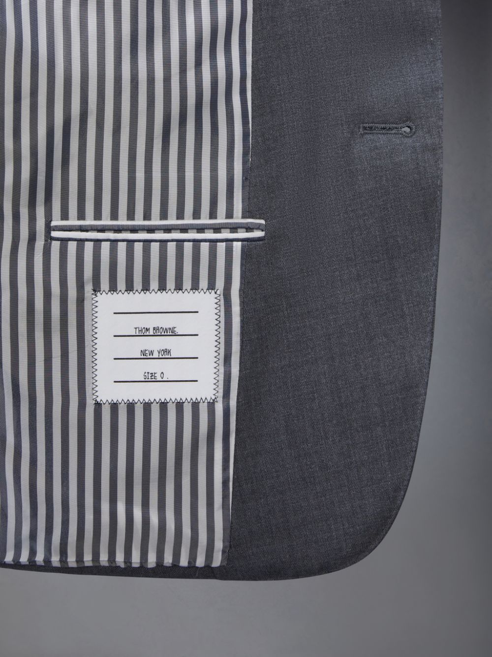 Thom Browne Twill High Armhole Sport Mäntel Herren Grau | TJD49N39414