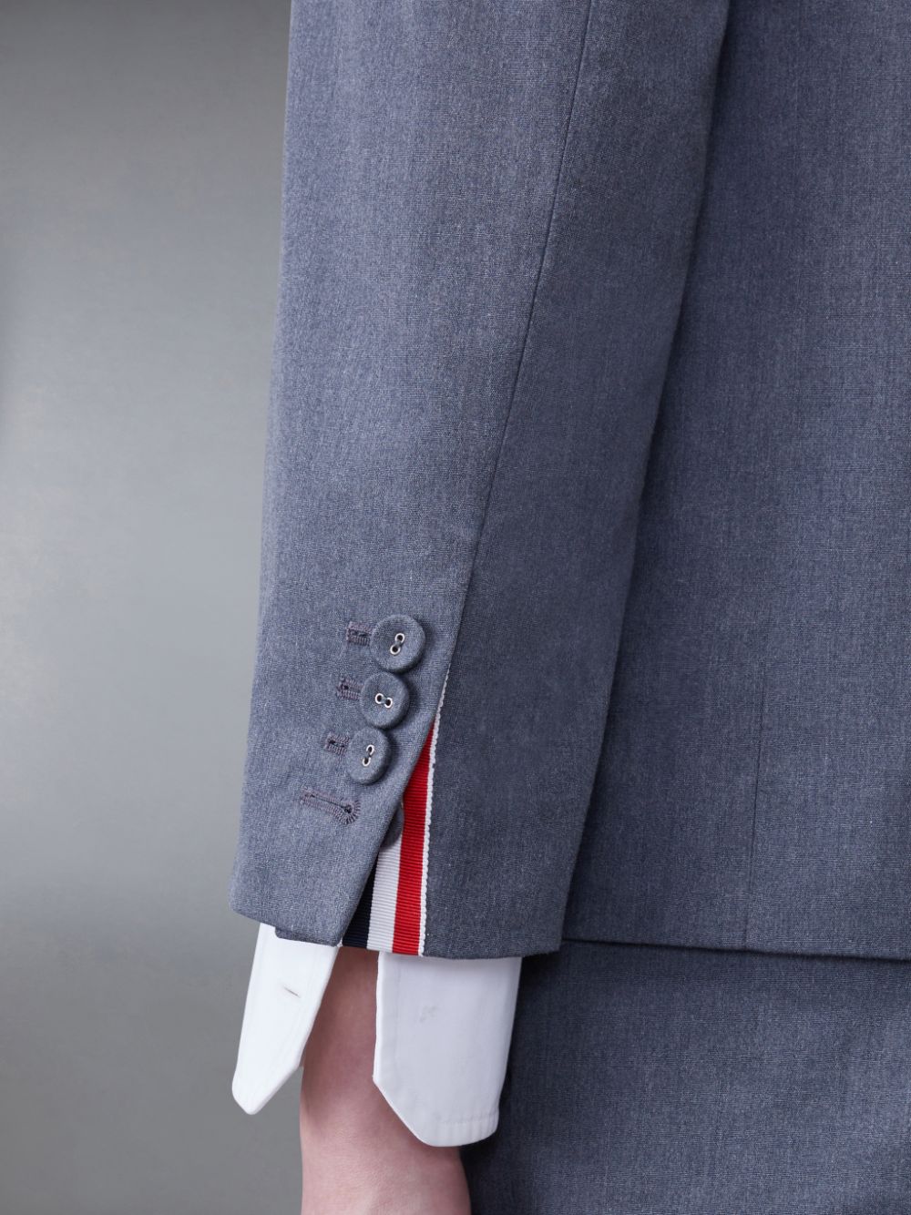 Thom Browne Typewriter Cloth Armband Sport Mäntel Herren Grau | SGR03I85298