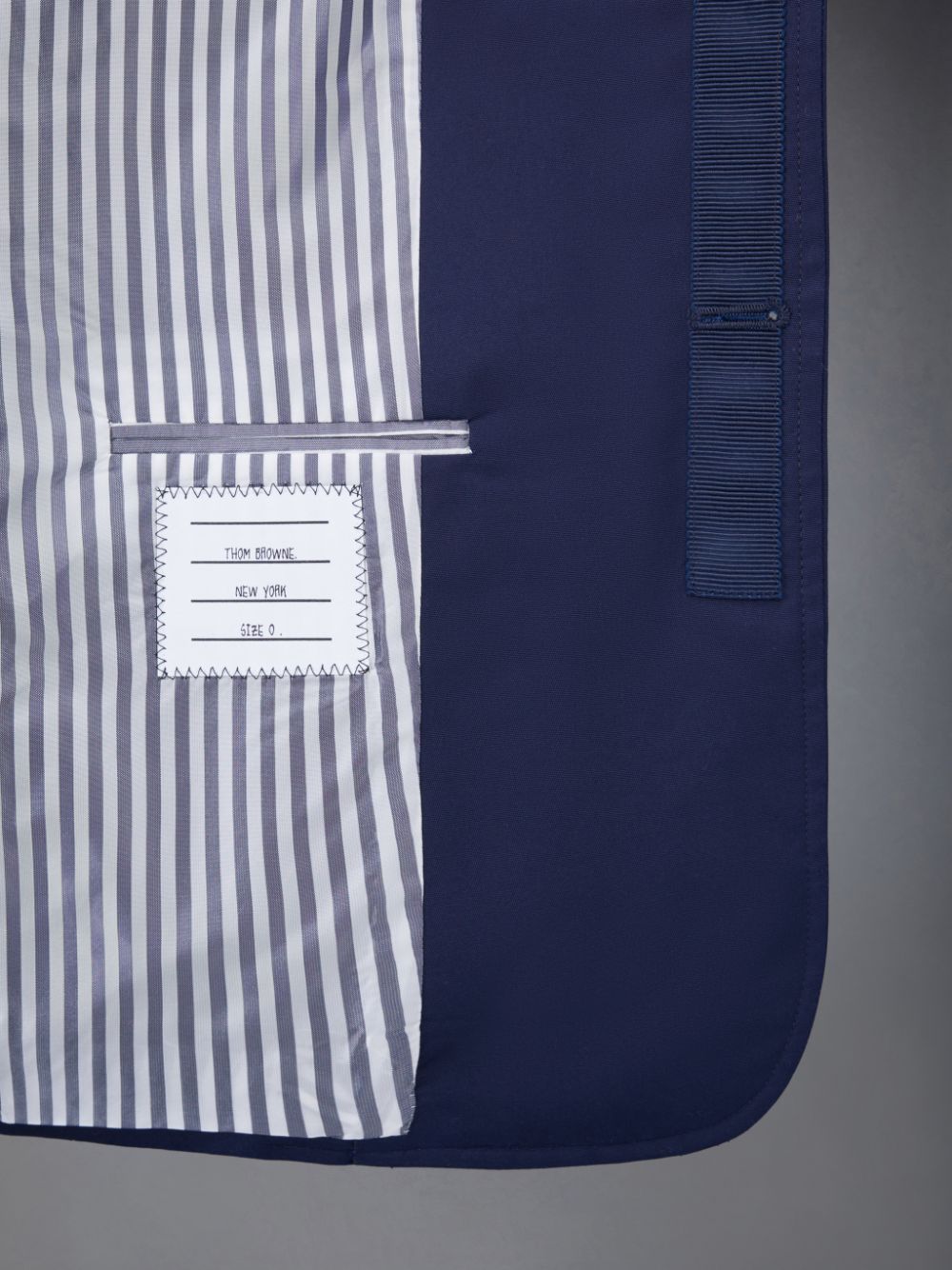 Thom Browne Typewriter Cloth Armband Straight Fit Sport Mäntel Herren Blau | IJT67C81688