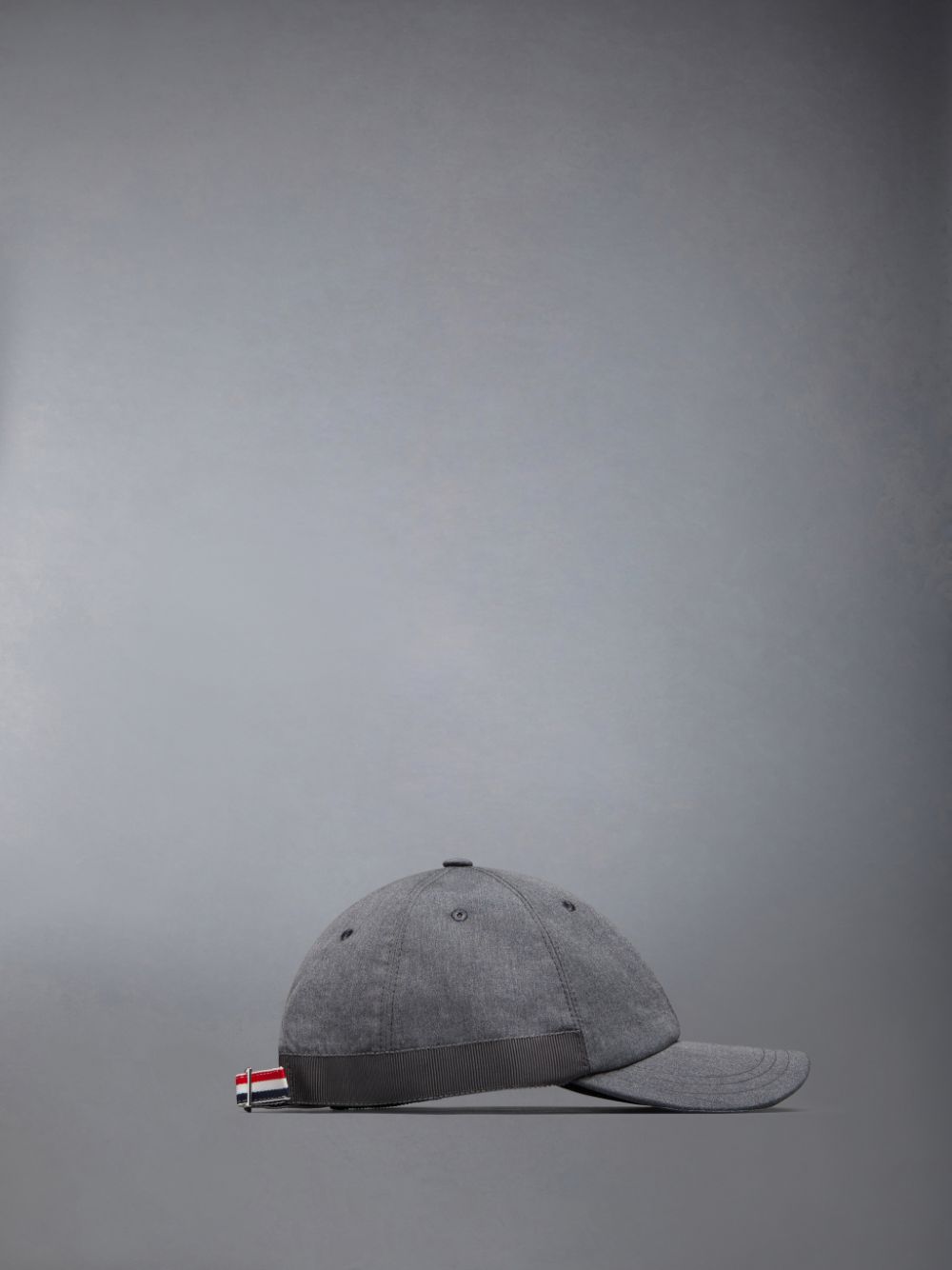 Thom Browne Typewriter Cloth Classic Baseball Kappen Damen Grau | RRZ54M05970
