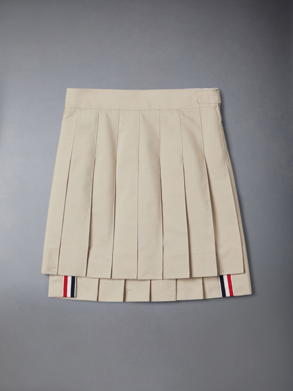 Thom Browne Typewriter Pleated Mini Röcke Mädchen Braun | XQN02Q44711