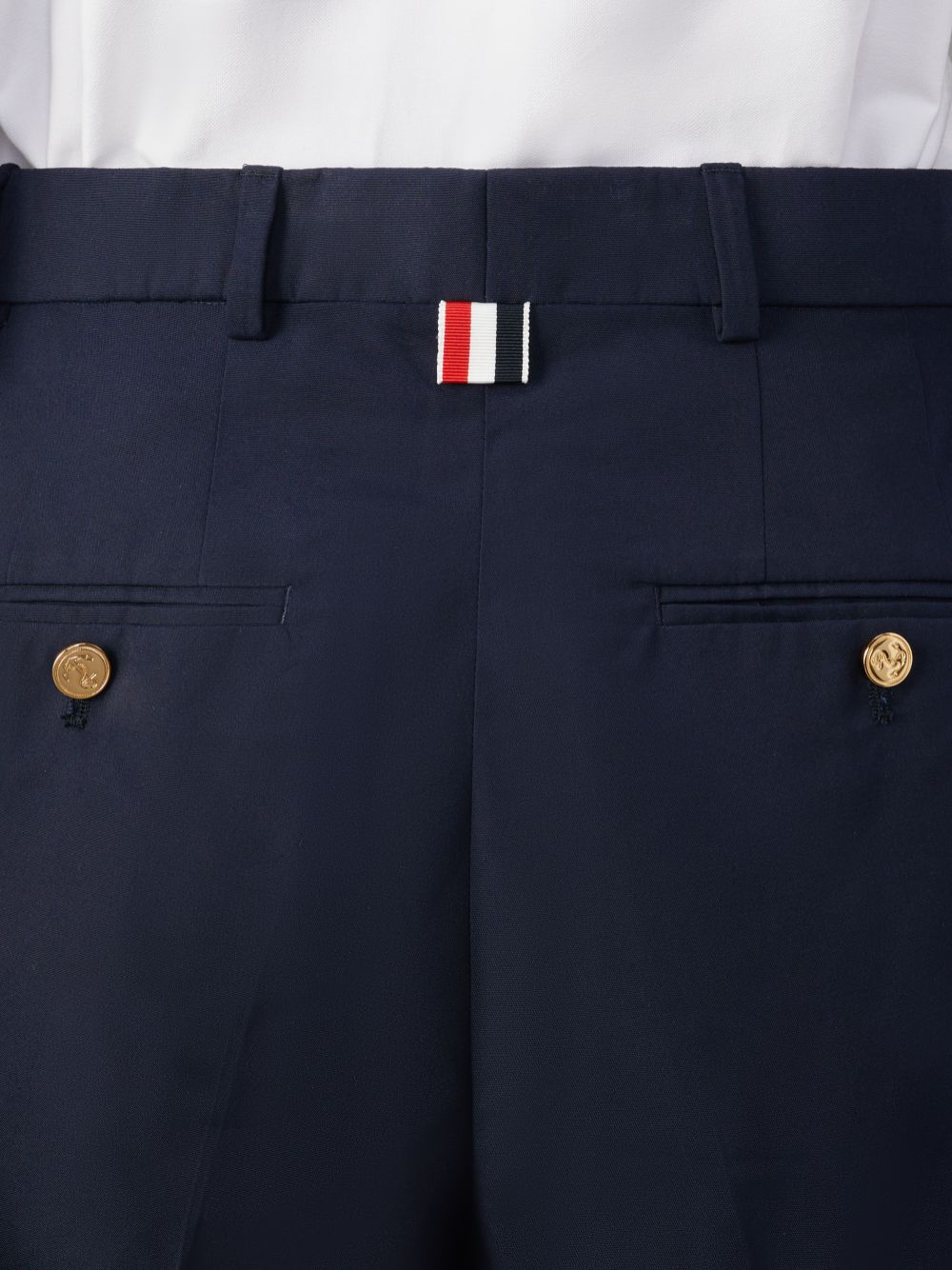Thom Browne Typewriter Sack Kurze Hose Damen Blau | HJK72J07929