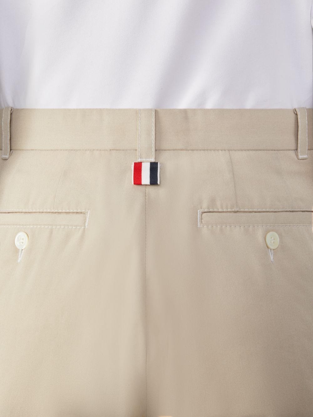 Thom Browne Typewriter Straight Leg Hose Herren Beige | VKJ01X27310