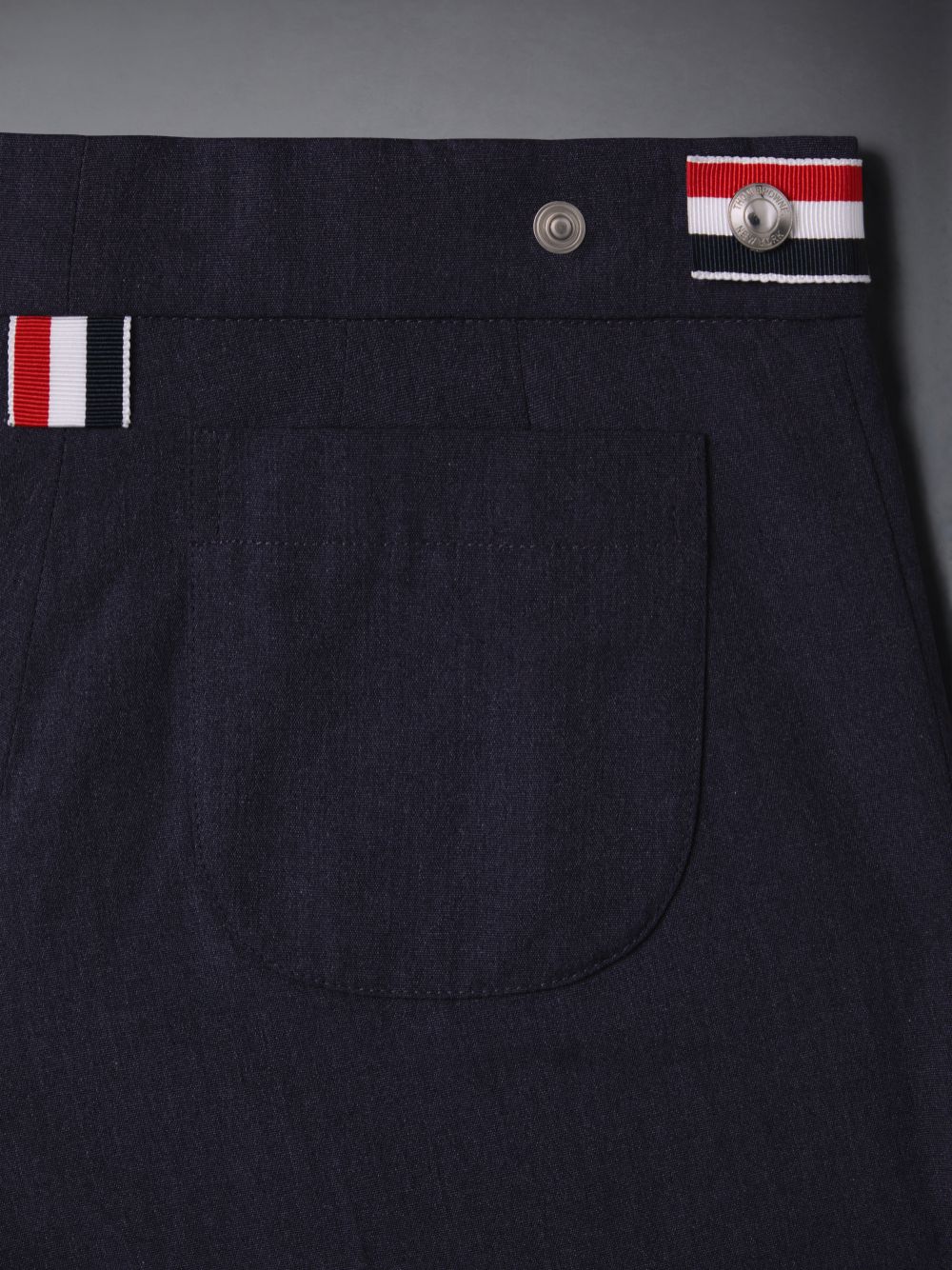 Thom Browne Typewriter Track Hose Mädchen Grau | EXL38Y99143