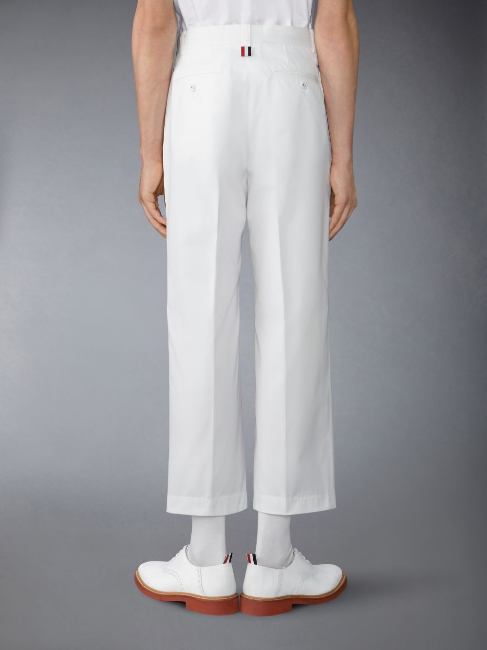 Thom Browne Typewriter Unconstructed Straight Leg Hose Herren Weiß | YFK32Y99533