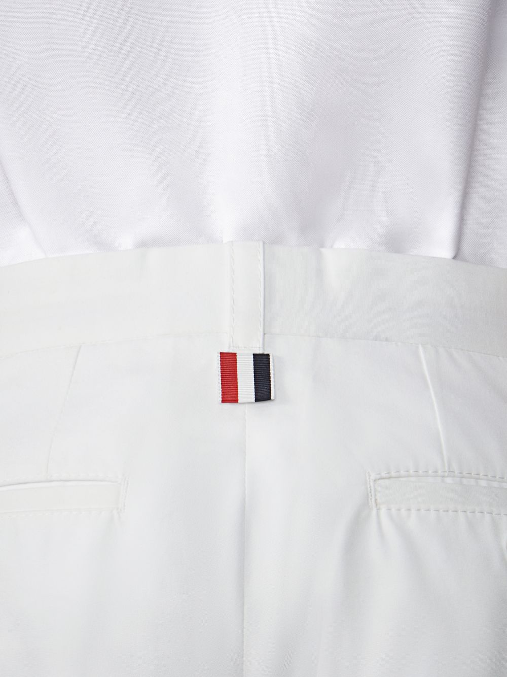 Thom Browne Typewriter Unconstructed Straight Leg Hose Herren Weiß | YFK32Y99533