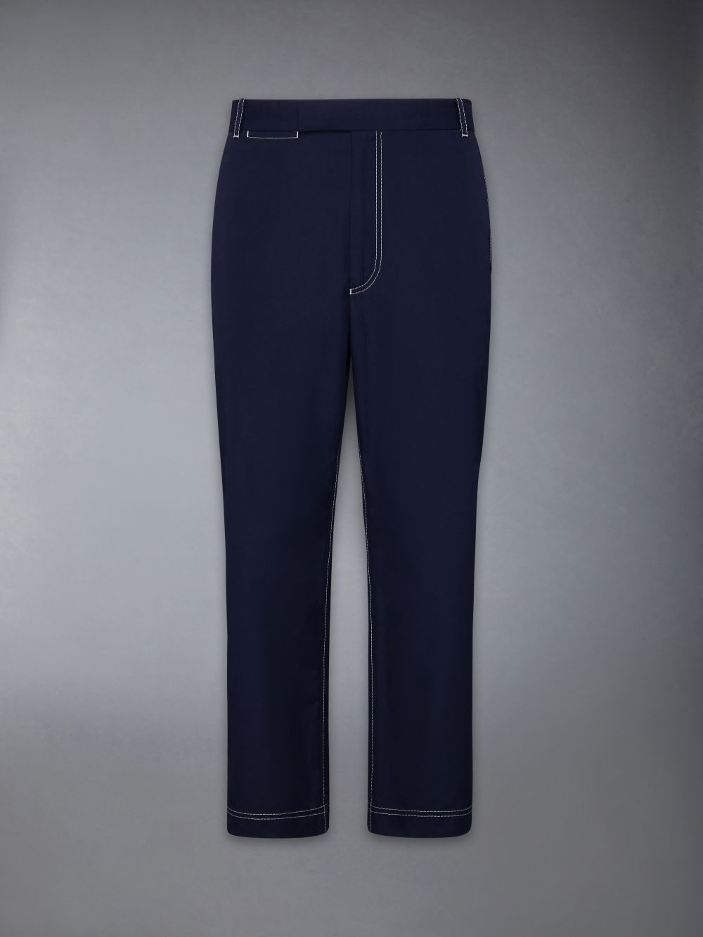 Thom Browne Typewriter Unconstructed Straight Leg Hose Herren Blau | DDI03H39474