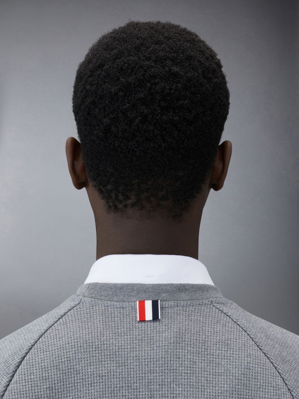 Thom Browne Waffle Raglan Sweatshirts Herren Grau | WSC89H47750