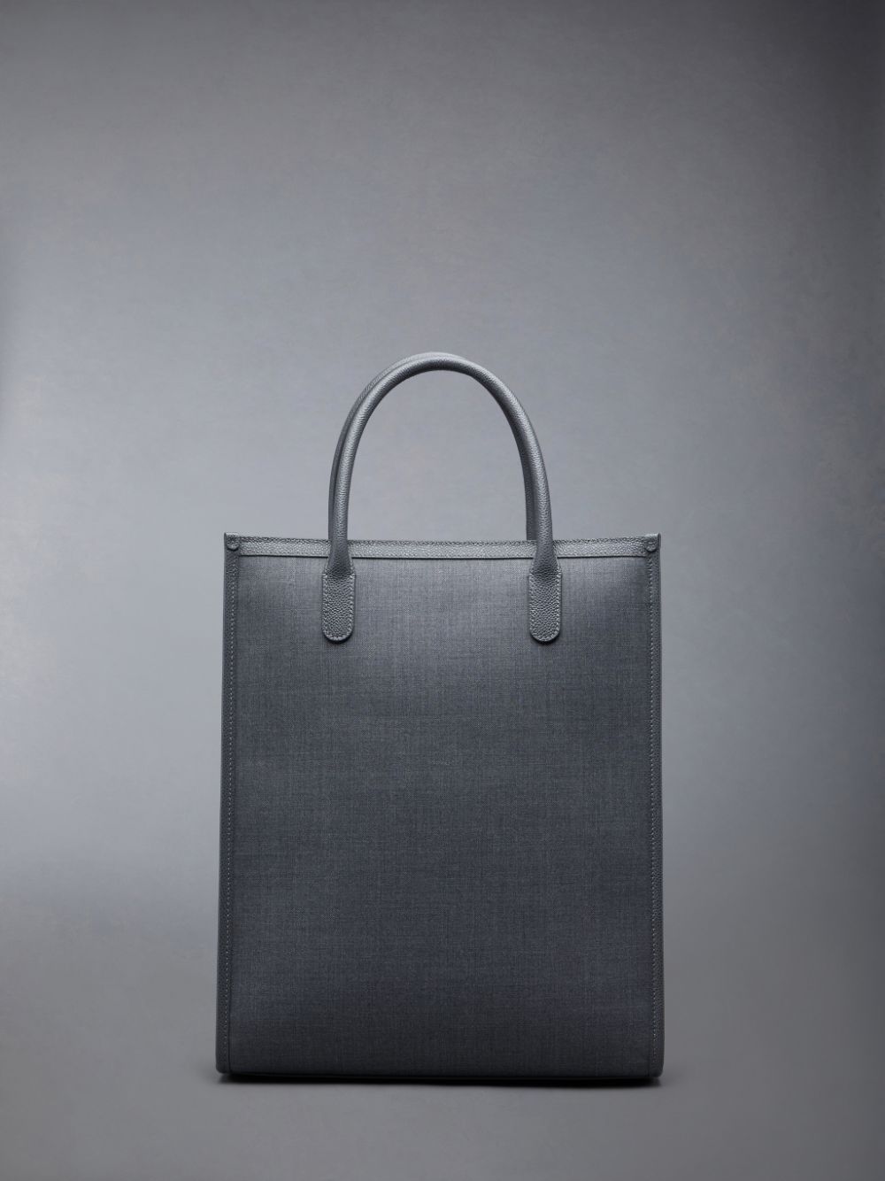 Thom Browne Wool 4-Bar Tragetaschen Herren Grau | HYI82V44206