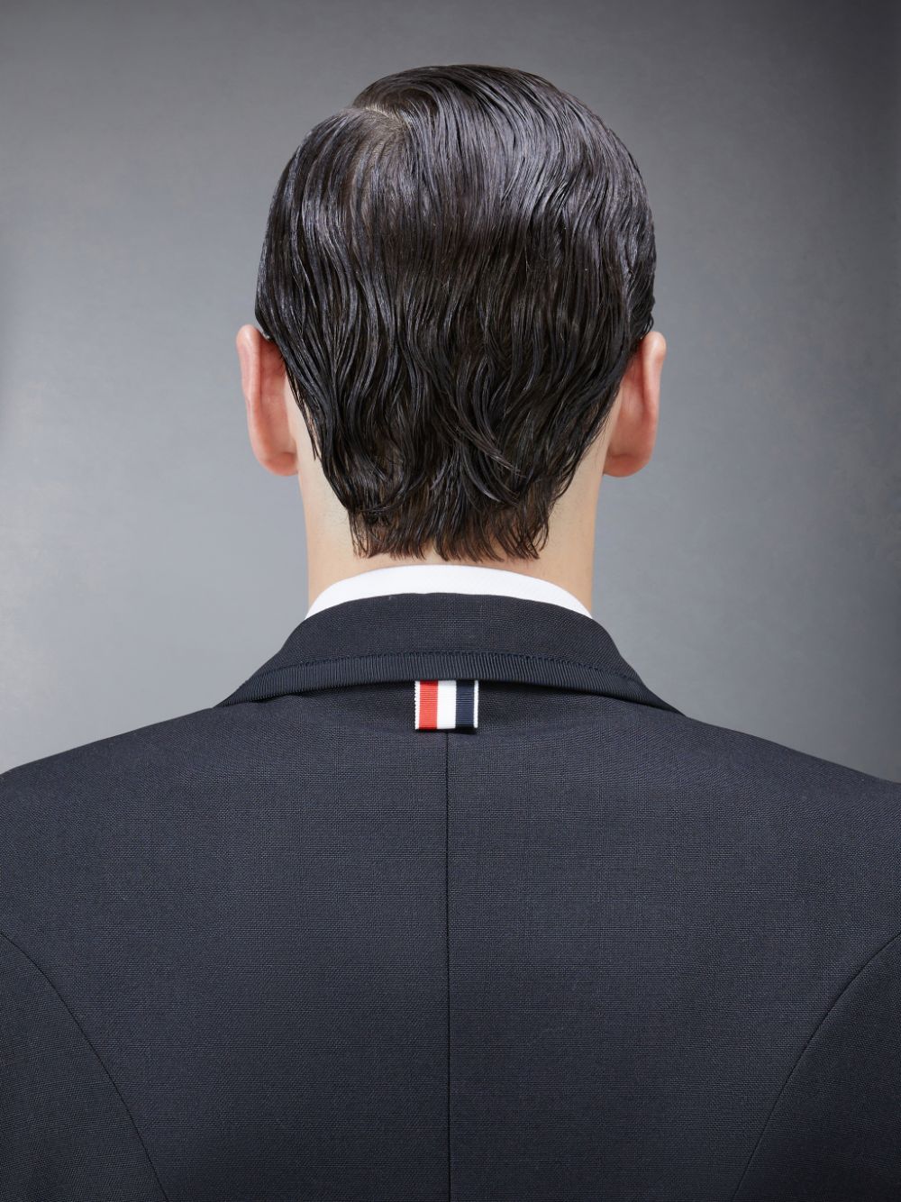 Thom Browne Wool Mohair With Tails Mäntel Herren Schwarz | VAE52X27506