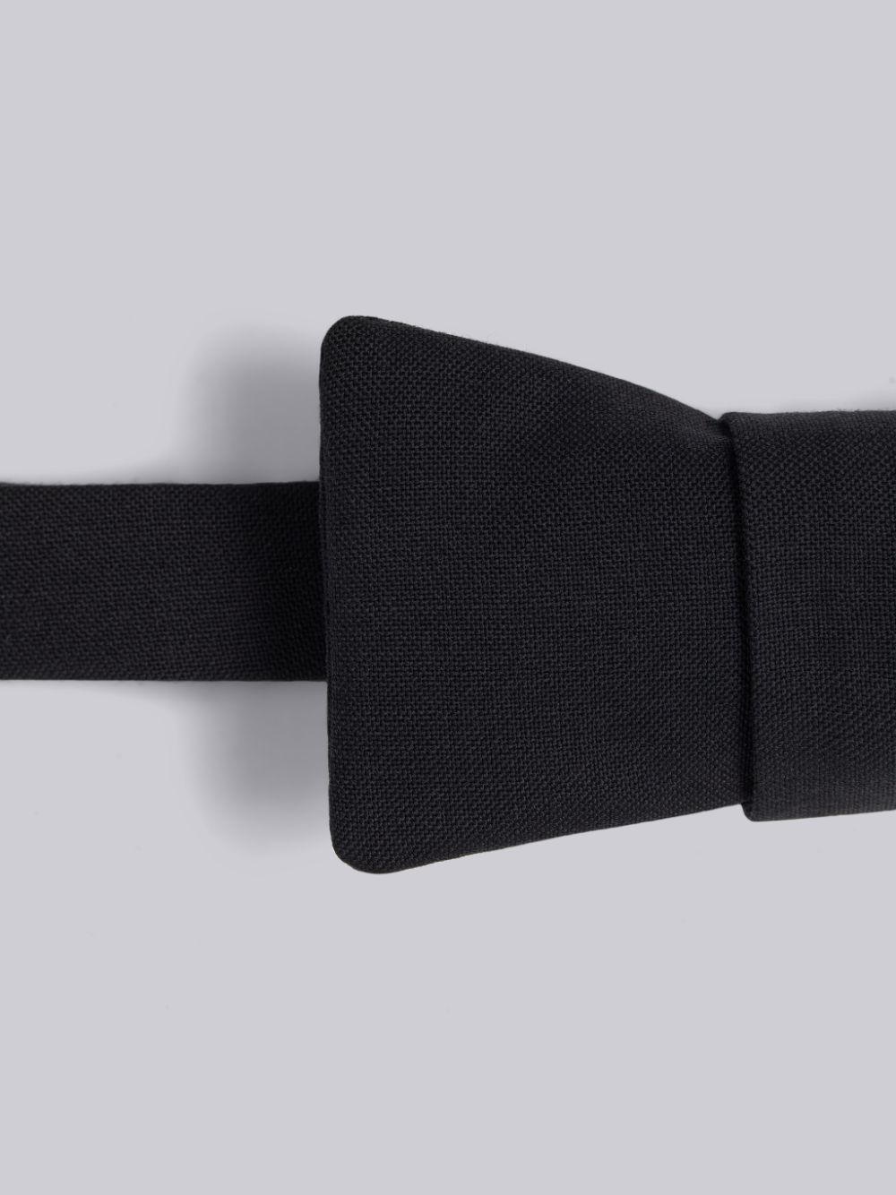 Thom Browne Wool Pique Suiting Bow Krawatten Jungen Schwarz | LHL64I80528
