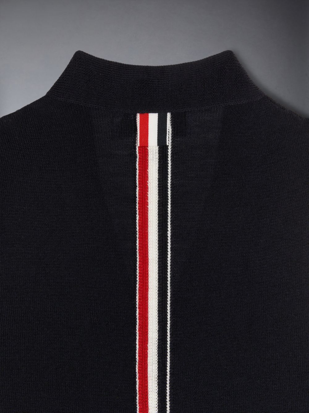 Thom Browne Wool Stripe V-neck Cardigan Weste Jungen Blau | XTP10U66823