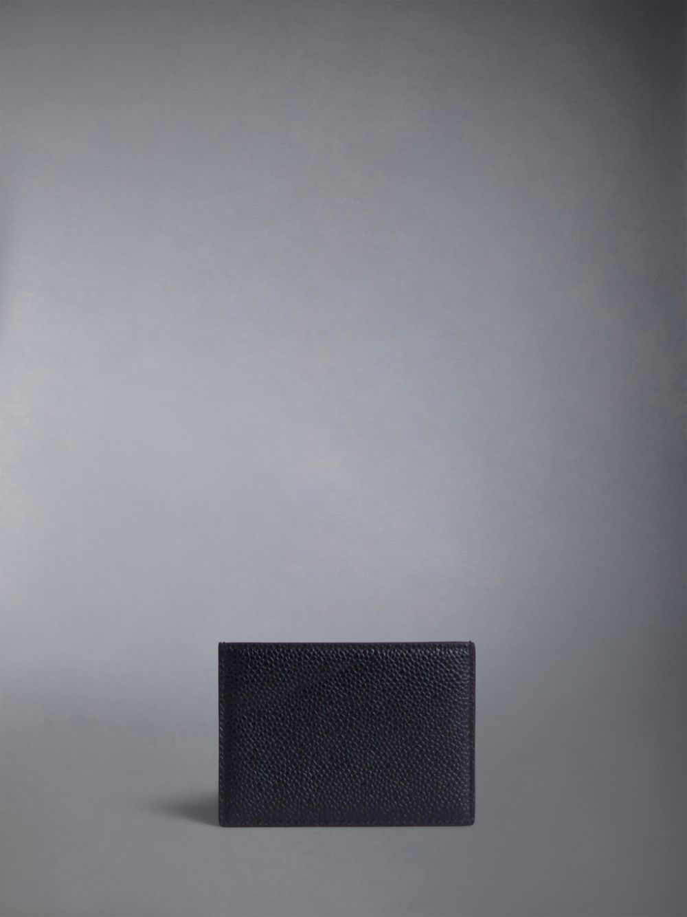 Thom Browne pebbled leather cardholder Kartenhülle Herren Schwarz | RKZ91R26318